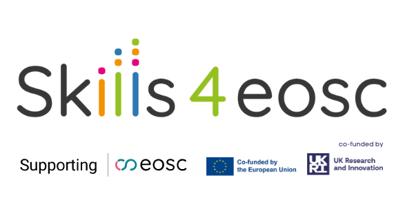 Skills4EOSC logo and funding information